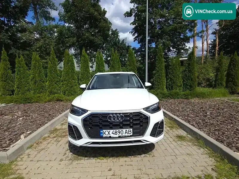 Audi Q5 2023, фото з оголошення 1 з 15, VIN WA1E2AFY9R2050393