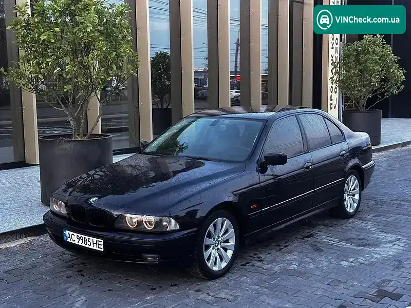 BMW 5 Series 2000, фото з оголошення 1 з 20, VIN WBADL81030GX41950