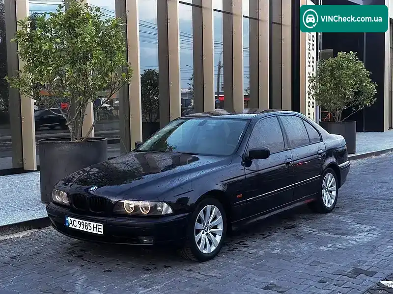 BMW 5 Series 2000, фото з оголошення 2 з 20, VIN WBADL81030GX41950