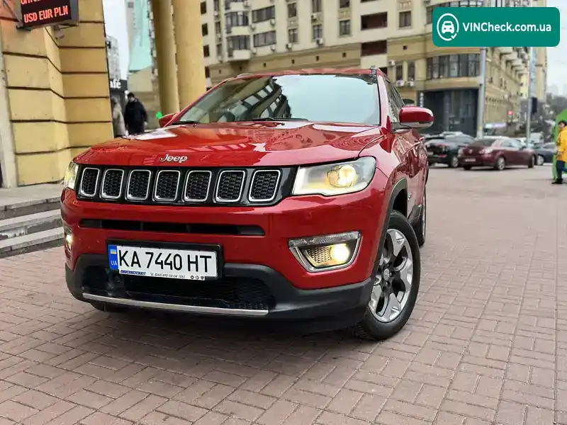 Jeep Compass 2018, фото з оголошення 2 з 21, VIN 3C4NJDCH8JT372119