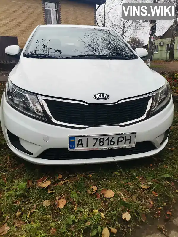 Kia Rio 2013, фото з оголошення 1 з 6, VIN Z94CB41ABDR107686
