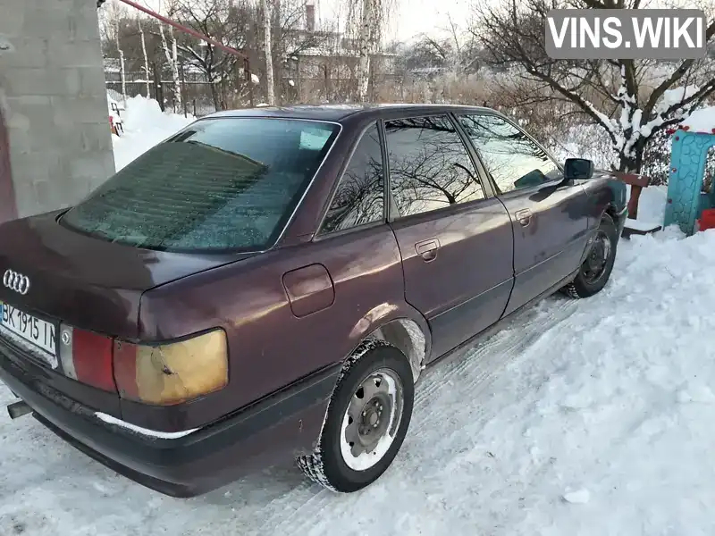 Audi 80 1991, фото з оголошення 2 з 8, VIN WAUZZZ8AZMA025729