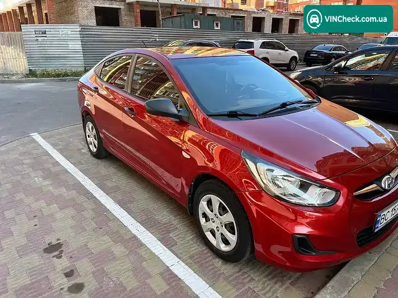 Hyundai Accent 2013, фото з оголошення 1 з 11, VIN Z94CT41CBDR231641
