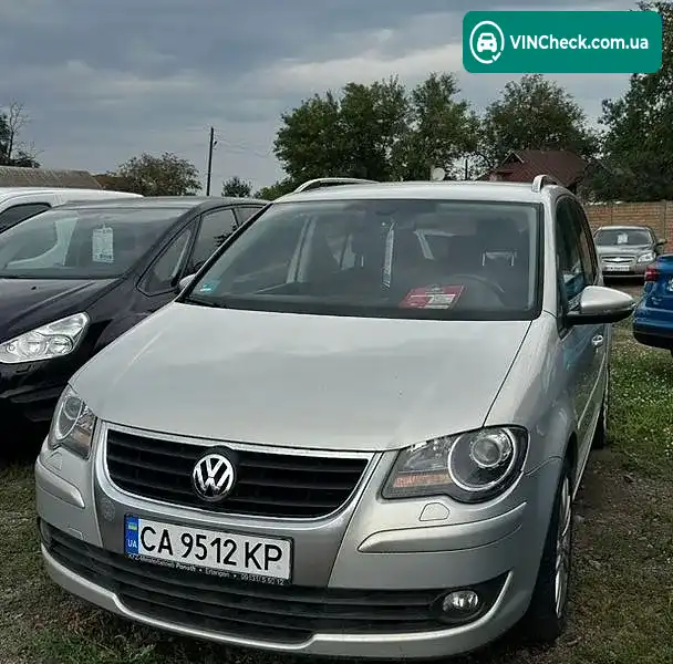 Volkswagen Touran 2009, фото з оголошення, VIN WVGZZZ1TZAW060775