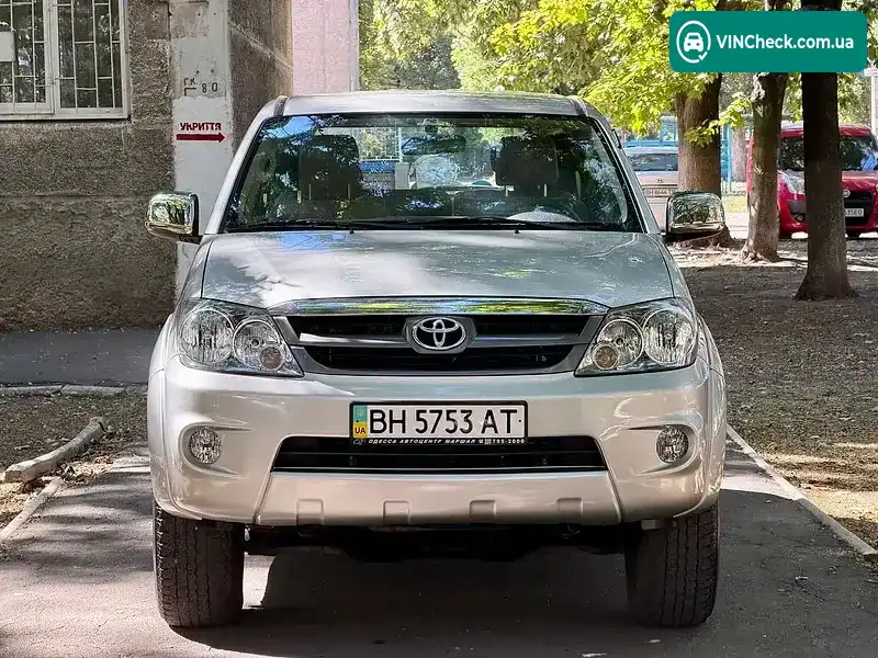 Toyota Fortuner 2006, фото з оголошення 1 з 20, VIN MR1YX59G903004703