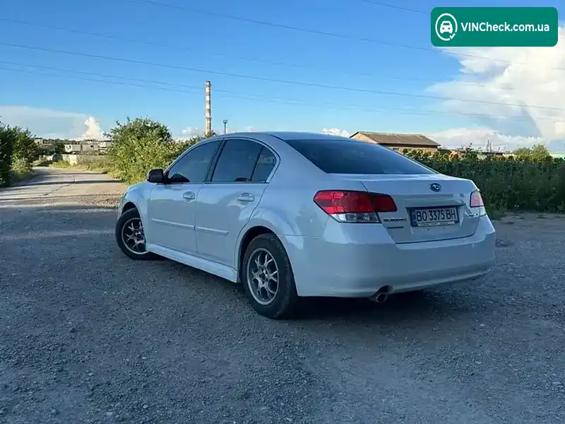 Subaru Legacy 2012, фото з оголошення 2 з 9, VIN 4S3BMBG67C3027086