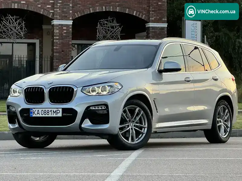 BMW X3 2018, фото з оголошення 1 з 21, VIN 5UXTR9C52JLD73332