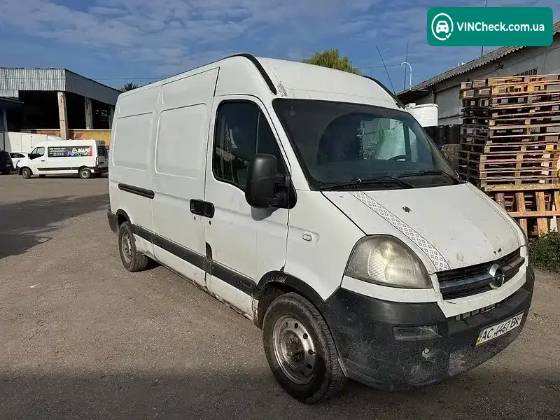 Opel Movano 2007, фото з оголошення 2 з 9, VIN VN1F9C2H637070205