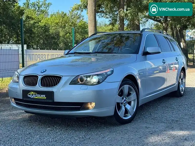 BMW 5 Series 2009, фото з оголошення 1 з 20, VIN WBAPY51060CX16738