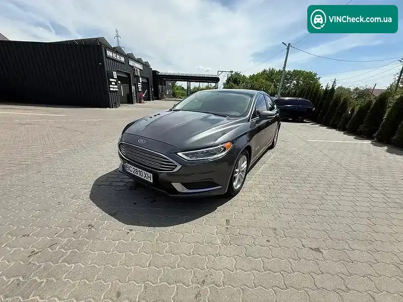 Ford Fusion 2018, фото з оголошення 1 з 11, VIN 3FA6P0LU1JR249953