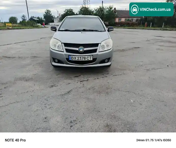 Geely MK 2008, фото з оголошення 1 з 21, VIN Y7CJL716280092724