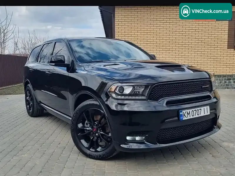 Dodge Durango 2019, фото з оголошення, VIN 1C4SDHCT5LC204443