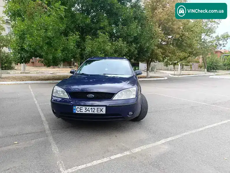 Ford Mondeo 2002, фото з оголошення 2 з 21, VIN WF0WXXGBBW2J14646
