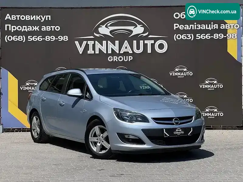 Opel Astra 2014, фото з оголошення 1 з 20, VIN W0LPD8EW6E8052867