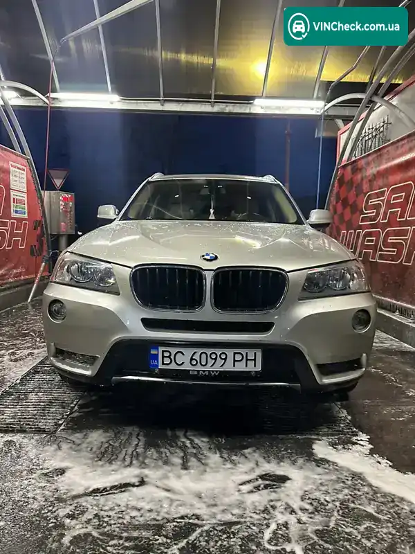 BMW X3 2012, фото з оголошення 1 з 14, VIN SUXWX9C58D0A14821