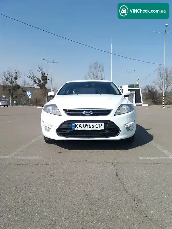 Ford Mondeo 2013, фото з оголошення 2 з 13, VIN WF0DXXGBBDDK83293