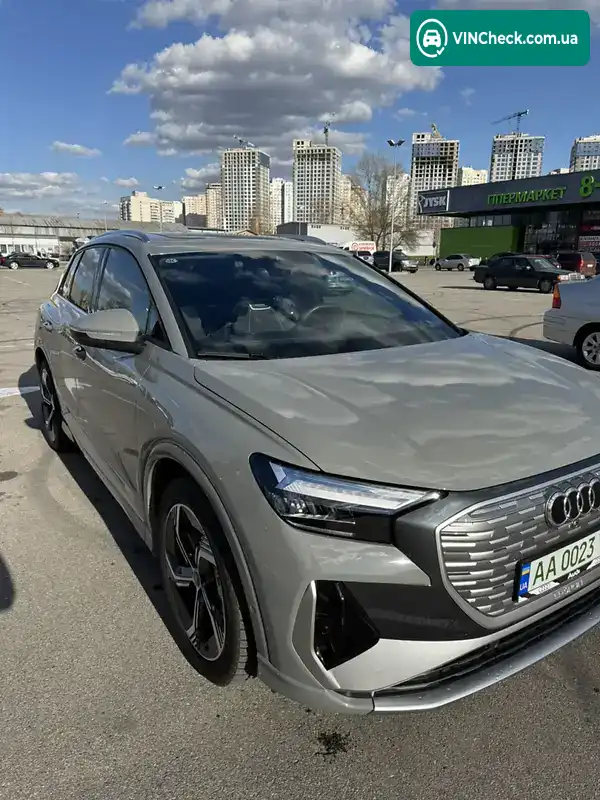 Audi Q4 e-tron 2023, фото з оголошення 1 з 20, VIN LFVVB9G38P5213594