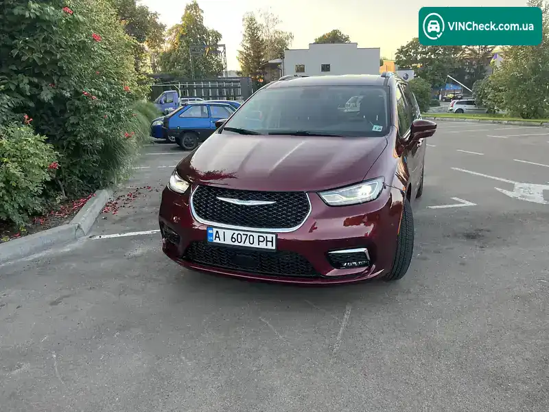 Chrysler Pacifica 2021, фото з оголошення 2 з 21, VIN 2C4RC1L72MR554326