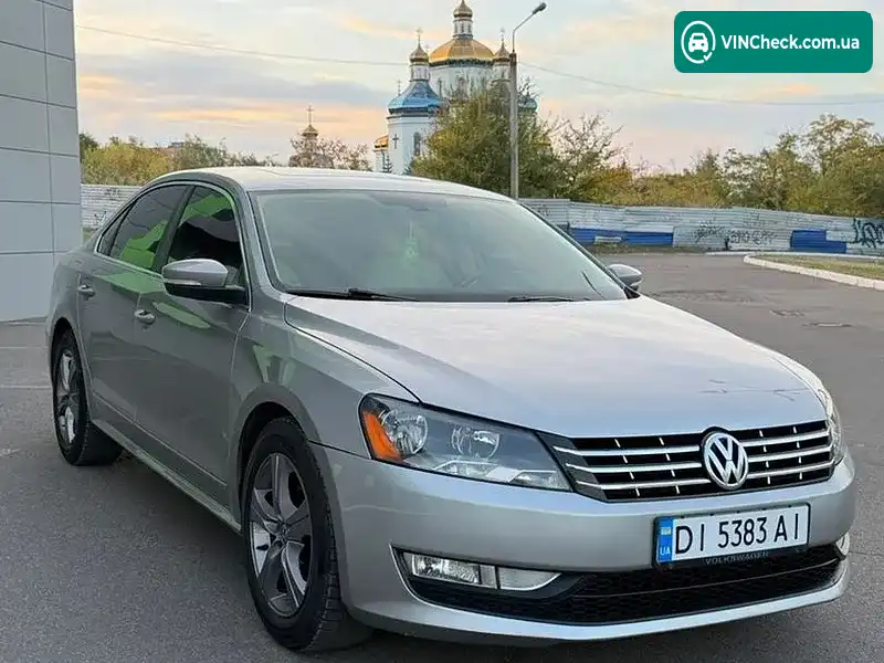 Volkswagen Passat 2012, фото з оголошення 1 з 13, VIN 1VWCN7A30DC044453