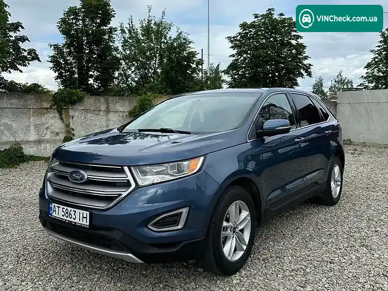 Ford Edge 2017, фото з оголошення 2 з 14, VIN 2FMPK3J99JBB02741