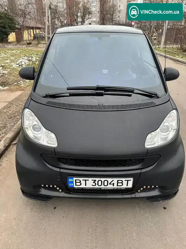 Smart Fortwo 2011, фото з оголошення 1 з 13, VIN WME4513801K521778