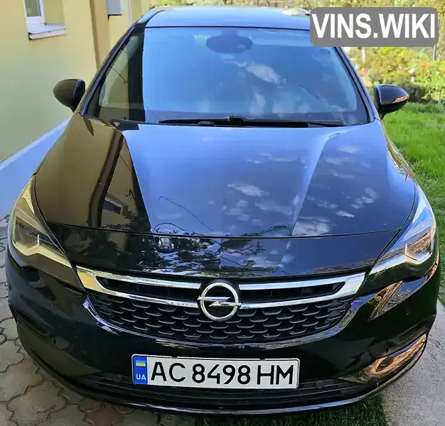 Opel Astra 2019, фото з оголошення 2 з 21, VIN W0VBE8EG4K8056614