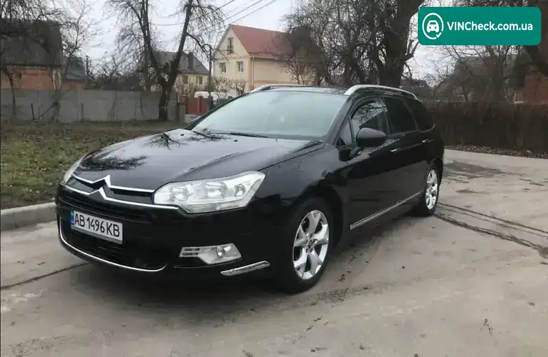 Citroen C5 2008, фото з оголошення 1 з 20, VIN VF7RW9HZC54033819