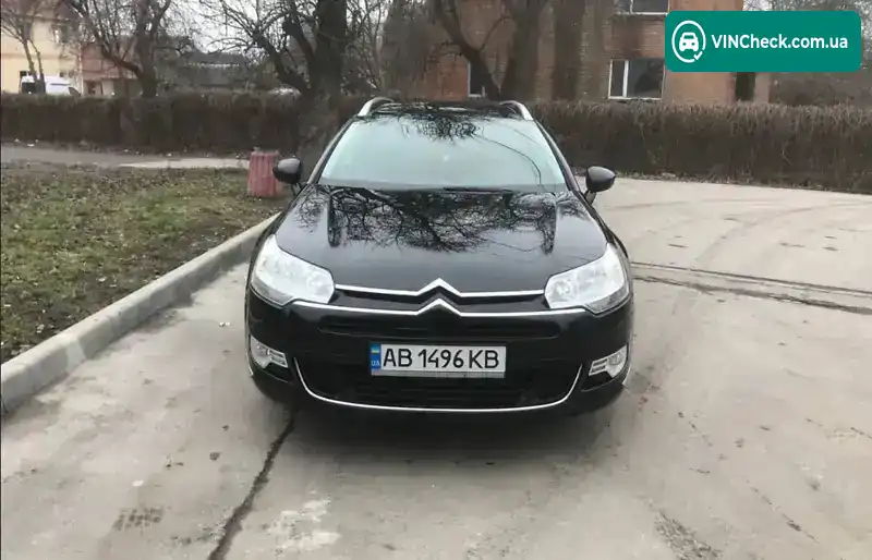 Citroen C5 2008, фото з оголошення 2 з 20, VIN VF7RW9HZC54033819