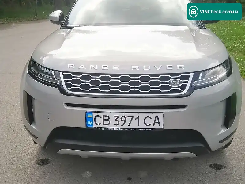 Land Rover Range Rover Evoque 2019, фото з оголошення 1 з 12, VIN SALZA2BN3LH040483