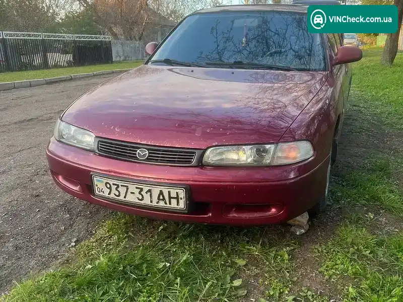 Mazda 626 1993, фото з оголошення 1 з 9, VIN JMZGE12A201119293