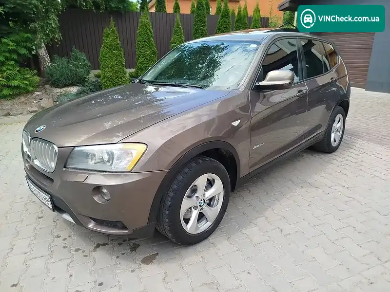BMW X3 2012, фото з оголошення 1 з 20, VIN 5UXWX5C57CL726806