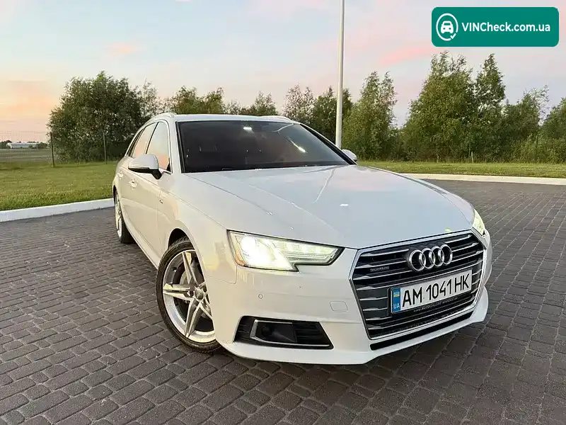 Audi A4 2017, фото з оголошення 2 з 12, VIN WAUZZZF44JA094002