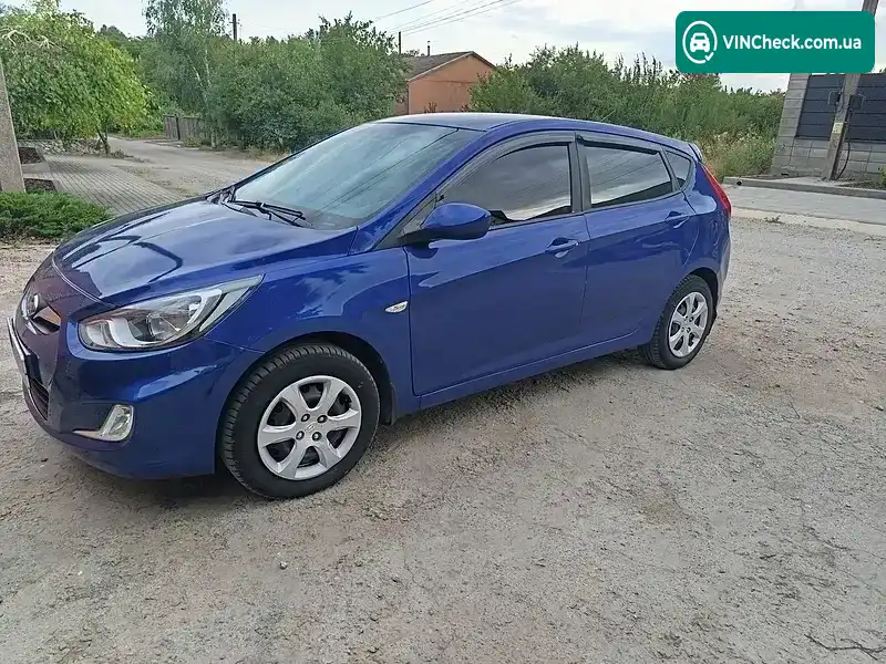 Hyundai Accent 2012, фото з оголошення 1 з 6, VIN Z94CU51CACR034506