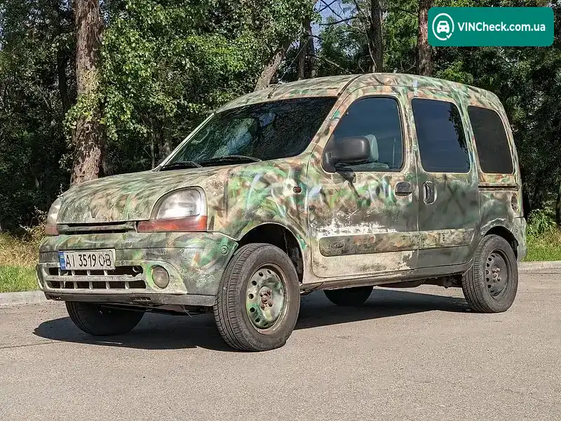 Renault Kangoo 2002, фото з оголошення 1 з 8, VIN VF1FCAVA827344921