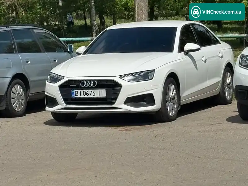 Audi A4 2021, фото з оголошення 1 з 10, VIN WAUZZZF46NA023115