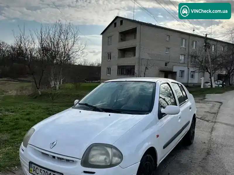 Renault Clio 2001, фото з оголошення 1 з 8, VIN VF1LB030525442973