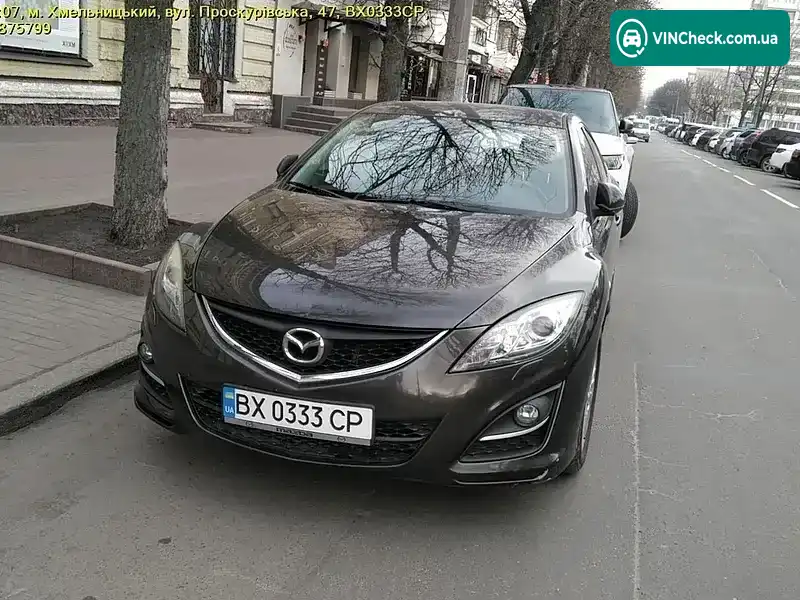 Mazda 6 2012, фото з оголошення 1 з 6, VIN JMZGH128211501636