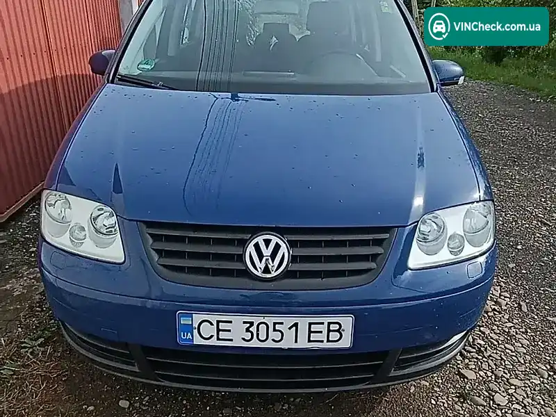 Volkswagen Touran 2005, фото з оголошення 1 з 13, VIN WVGZZZ1TZ5W102144