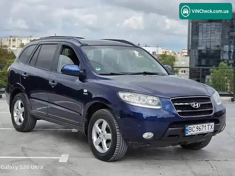 Hyundai Santa FE 2007, фото з оголошення 1 з 20, VIN KMHSH81WP7U219745