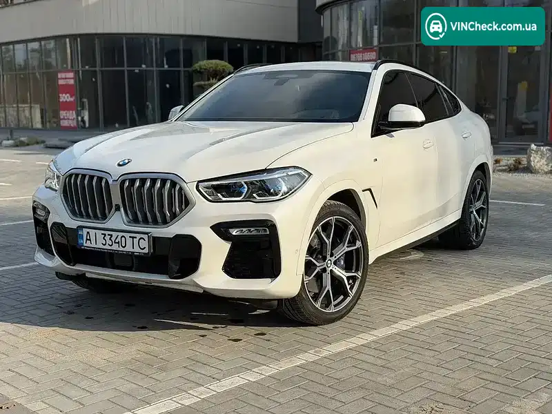 BMW X6 2021, фото з оголошення 1 з 21, VIN WBAGT8100M9D98993