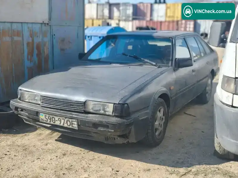 Mazda 626 1986, фото з оголошення 1 з 9, VIN JHZGC1412G1658158