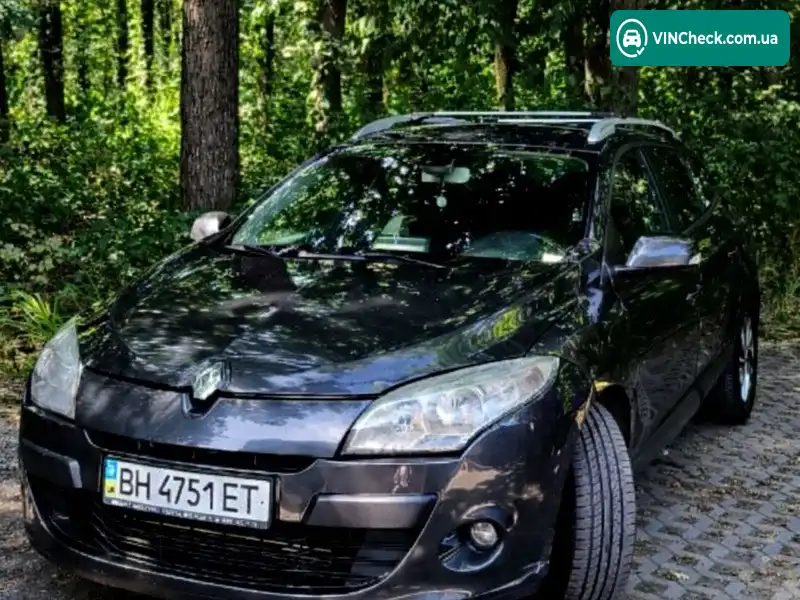 Renault Megane 2011, фото з оголошення 1 з 12, VIN VF1KZ090E44719976