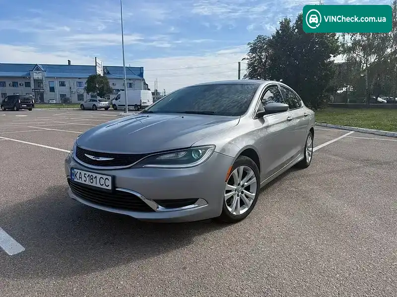 Chrysler 200 2015, фото з оголошення 1 з 20, VIN 1C3CCCAB5FN660637
