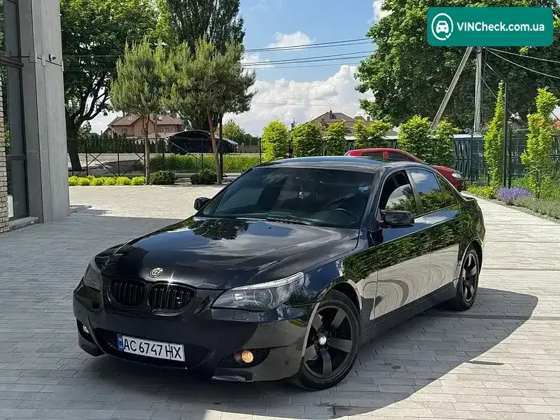 BMW 5 Series 2005, фото з оголошення 1 з 20, VIN WBANE31040B948829