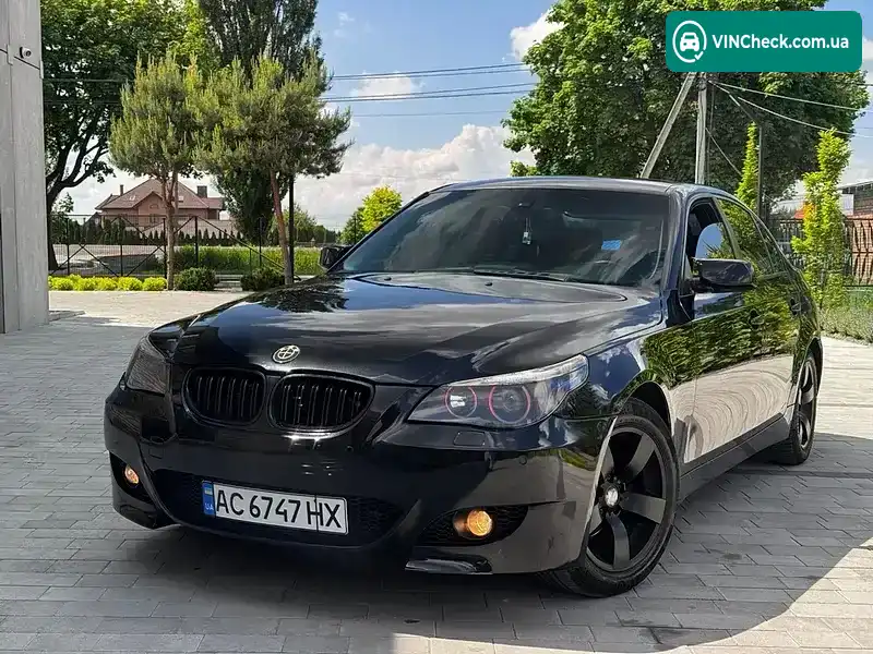 BMW 5 Series 2005, фото з оголошення 2 з 20, VIN WBANE31040B948829
