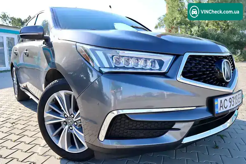 Acura MDX 2017, фото з оголошення 2 з 21, VIN 5FRYD4H59HB023982