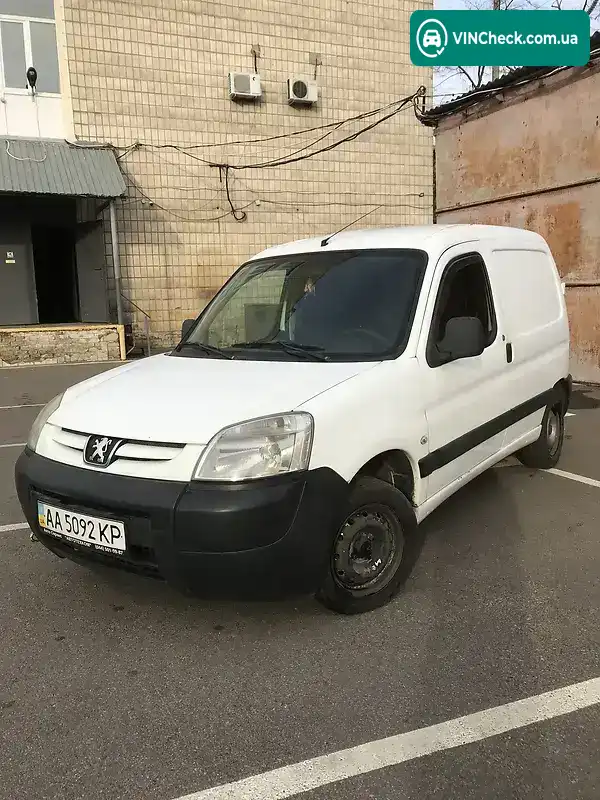 Peugeot Partner 2008, фото з оголошення 1 з 11, VIN VF3GBWJYB96304556