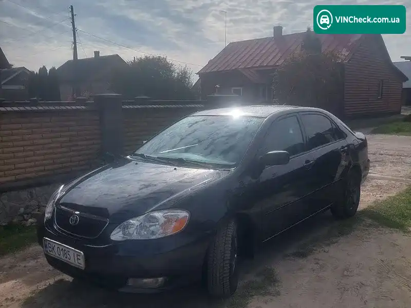 Toyota Corolla 2005, фото з оголошення 1 з 10, VIN 1NXBR32E06Z625522