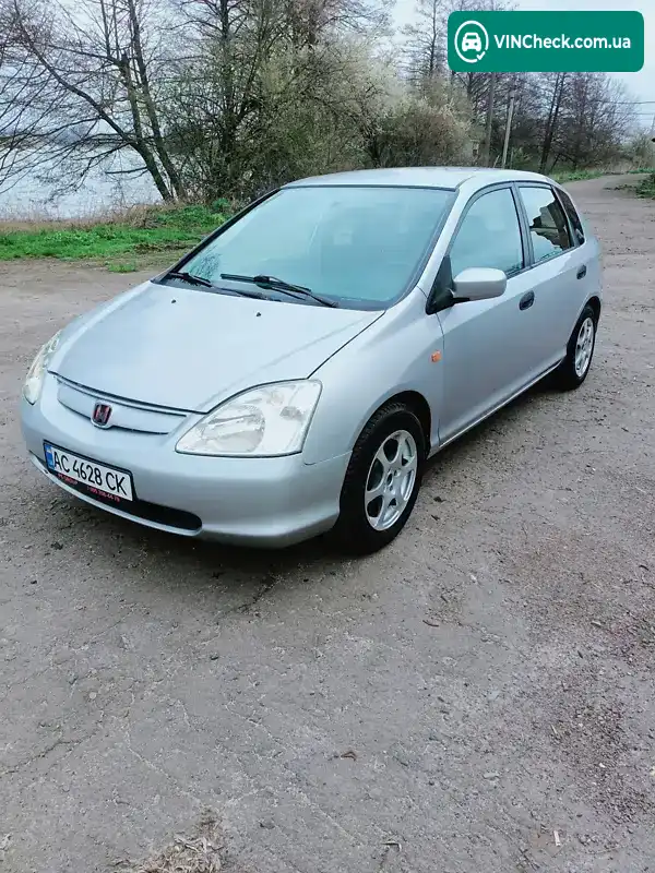 Honda Civic 2001, фото з оголошення 1 з 12, VIN SHHEU77401U030600