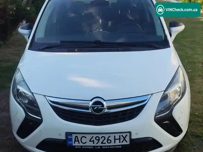Opel Zafira 2013, фото з оголошення 1 з 20, VIN W0LPD9E32E2040665